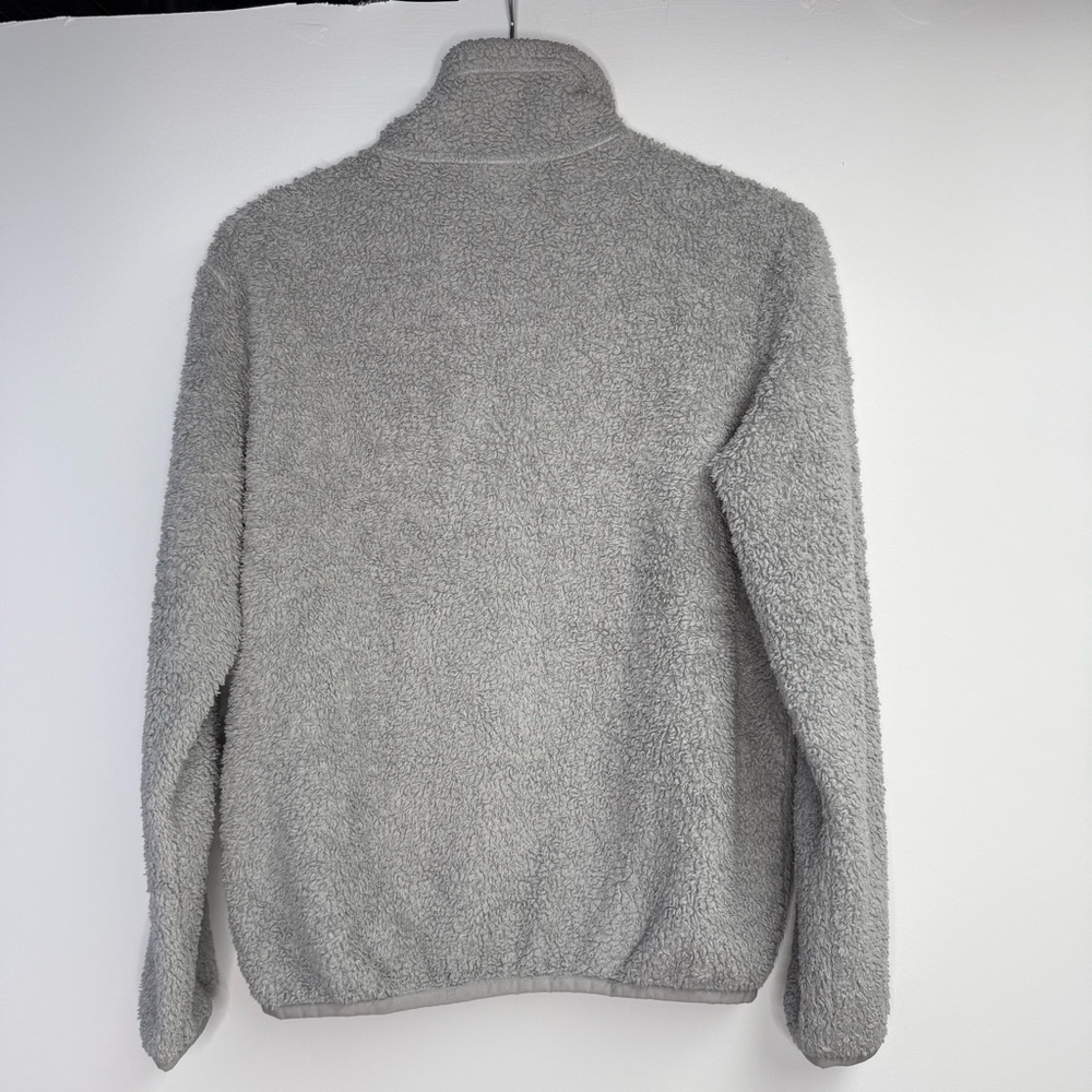 Patagonia Los Gatos Fleece 1/4 Zip Pullover Jacket Women's Medium Light Grey - Picture 5 of 6